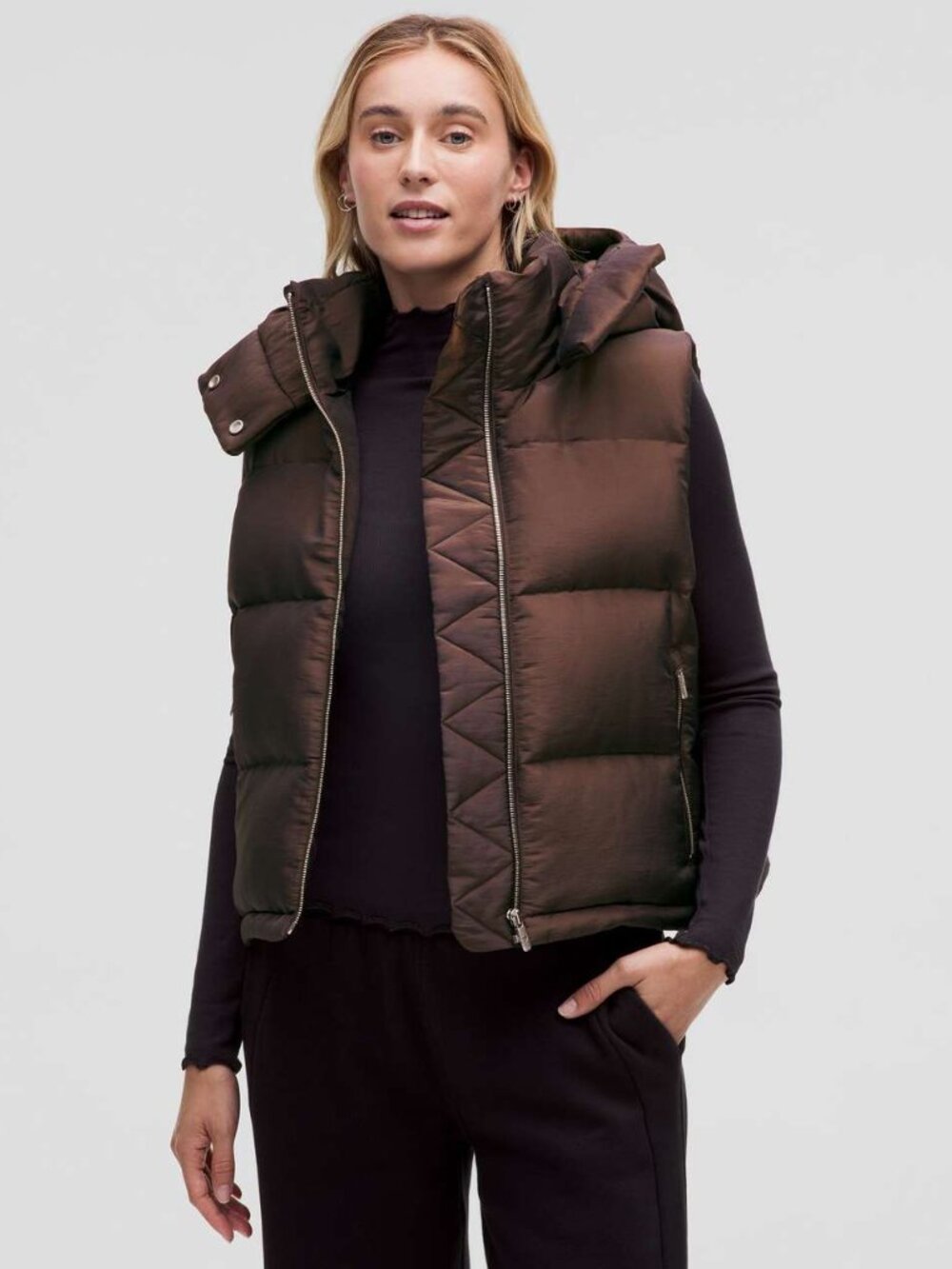 Lululemon Wunder Puff Cropped Vest *Iridescent